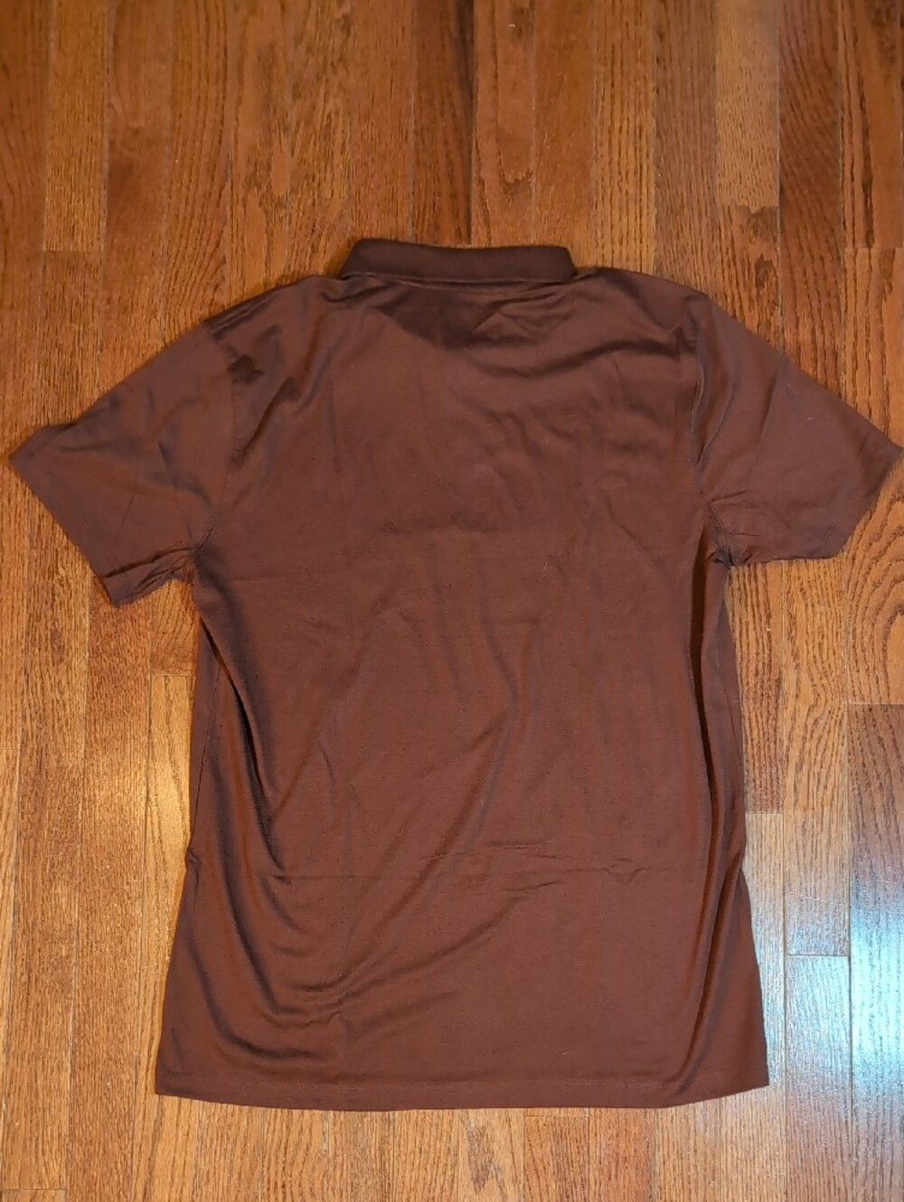 Volcom Men's Middler Polo Short Sleeve Shirt Size L Brown New with Tags - Picture 3 of 4
